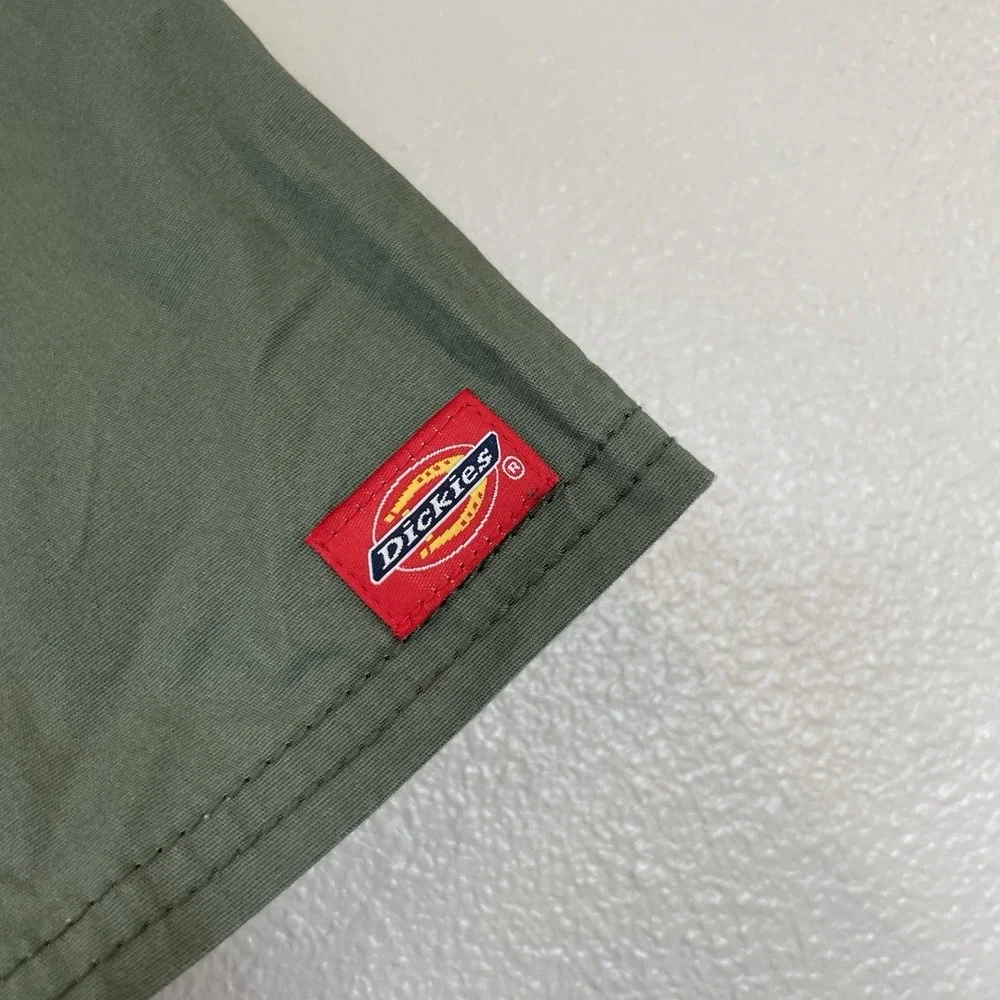 Dickies Olive Green Scrub Top Stretch‎ Size 2XL